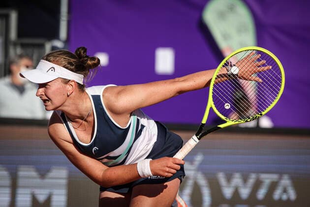Barbora Krejcikova (CZE) Internationaux tennis de Strasbourg TENNIS : Internationaux tennis de Strasbourg - 28 05 2021 Elyxandrocegarra Panoramic 