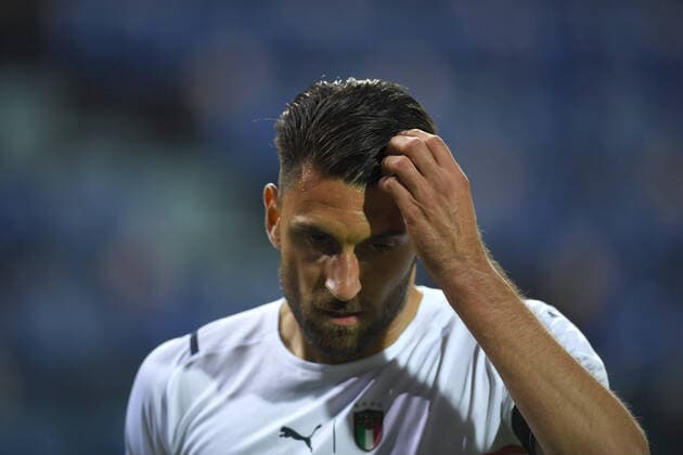 Vincenzo Grifo (Italy) during the Uefa European Championship, EM, Europameisterschaft 2020 Friendly match between Italy 7-0 San Marino at Sardegna Arena on May 28, 2021 in Cagliari, Italy. Noxthirdxpartyxsales  (161403667)