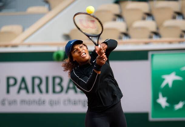 Tennis, French Open, Practice