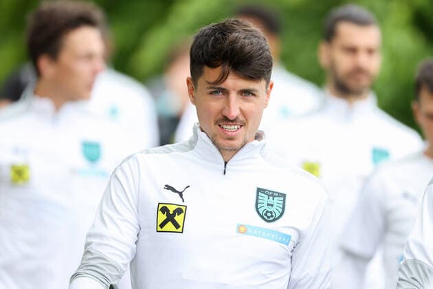SOCCER - UEFA EURO, EM, Europameisterschaft,Fussball 2020, preview BAD TATZMANNSDORF,AUSTRIA,29.MAY.21 - SOCCER - UEFA European Championship, EM, Europameisterschaft preview, OEFB international match, Länderspiel, Nationalmannschaft England vs Austria, friendly match, preview, training, team AUT. Image shows Alessandro Schoepf (AUT).  GEPAxpictures xChristianxWalgram