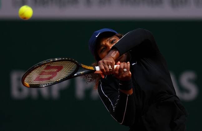 Mandatory Credit: Photo by Javier Garcia BPI Shutterstock (11977033d) Serena Williams practices French Open Tennis, Saturday Previews, Roland Garros, Paris, France - 29 May 2021 French Open Tennis, Saturday Previews, Roland Garros, Paris, France - 29 May 2021  Copyright: xJavierxGarcia BPI Shutterstockx 11977033d
