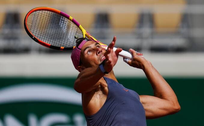 Mandatory Credit: Photo by Javier Garcia BPI Shutterstock (11977033v) Rafael Nadal practices French Open Tennis, Saturday Previews, Roland Garros, Paris, France - 29 May 2021 French Open Tennis, Saturday Previews, Roland Garros, Paris, France - 29 May 2021  Copyright: xJavierxGarcia BPI Shutterstockx 11977033v