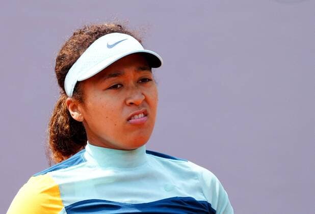 Mandatory Credit: Photo by Javier Garcia BPI Shutterstock (11977033ag) Naomi Osaka reacts during practice French Open Tennis, Saturday Previews, Roland Garros, Paris, France - 29 May 2021 French Open Tennis, Saturday Previews, Roland Garros, Paris, France - 29 May 2021  Copyright: xJavierxGarcia BPI Shutterstockx 11977033ag