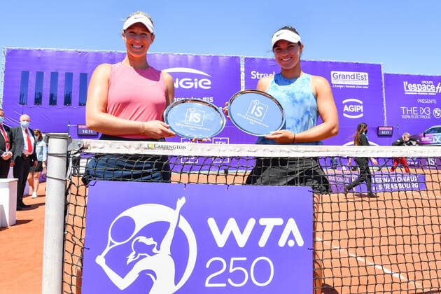 Tennis, WTA Tournament in Strasbourg