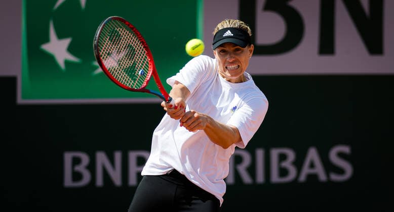 May 29, 2021: Angelique Kerber of Germany during practice ahead of the 2021 Roland Garros Grand Slam Tournament - ZUMAa181 20210529_zaa_a181_034 Copyright: xRobxPrangex