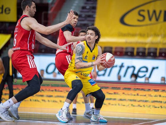 Basketball, BBL, Playoffs, MHP Riesen Ludwigsburg - FC Bayern Munich