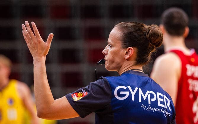 Anne Panther Referee 1 Basketball Bundesliga easyCredit BBL MHP RIESEN Ludwigsburg Bayern Muenchen on 29 05 2021 in Ludwigsburg MHPArena , Baden Wuerttemberg, Germany Ludwigsburg 29 05 21 Basketball , 29 05 2021, Ludwigsburg Germany xpxsdx