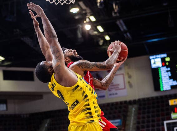 D J Seeley Bayern Muenchen 4 1 Basketball Bundesliga easyCredit BBL MHP RIESEN Ludwigsburg Bayern Muenchen on 29 05 2021 in Ludwigsburg MHPArena , Baden Wuerttemberg, Germany Ludwigsburg 29 05 21 Basketball , 29 05 2021, Ludwigsburg Germany xpxsdx