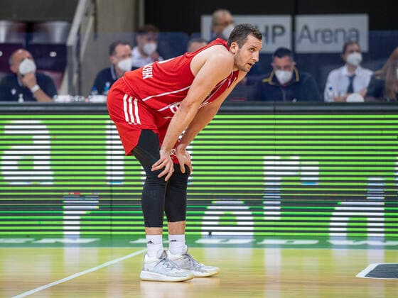 Disappointed, Paul Zipser FC Bayern, 16 , MHP Riesen Ludwigsburg vs FC Bayern Basketball, Basketball, Bundesliga, Playoffs, Semifinals, Game 1, easycredit BBL, 29 05 2021, MHP Riesen Ludwigsburg vs FC Bayern Basketball, Basketball, Bundesliga, Playoffs, Semifinals, Game 1, easycredit BBL, 29 05 2021 Ludwigsburg Copyright: xEibner-Pressefoto SaschaxWaltherx EP_EER
