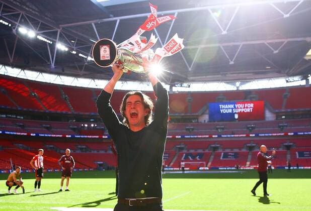 Football, coaching history Brentford FC from 1903 until today