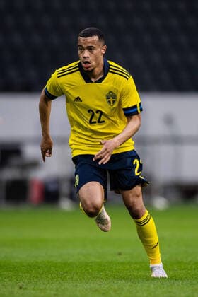 210529 Robin Quaison of Sweden during the International Friendly, Länderspiel, Nationalmannschaft football match between Sweden and Finland on May 29, 2021 in Stockholm. Photo: Johanna Lundberg BILDBYRAN kod JL MT0180 bbeng fotboll football soccer fotball träningslandskamp landskamp international friendly sverige sweden sverige a finland *** 210529 Robin Quaison of Sweden during the international friendly football match between Sweden and Finland on May 29, 2021 in Stockholm Photo Johanna Lundberg BILDBYRAN kod JL MT0180 bbeng fotboll football soccer fotball träningslandskamp landskamp international friendly sverige sweden sverige a finland,  Copyright: JOHANNAxLUNDBERG BB210529JL069