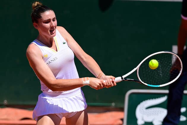 Elsa Jaquemot (Fra) TENNIS : Internationaux de France Roland Garros 2021 - Paris - 30 05 2021 JBAutissier Panoramic 