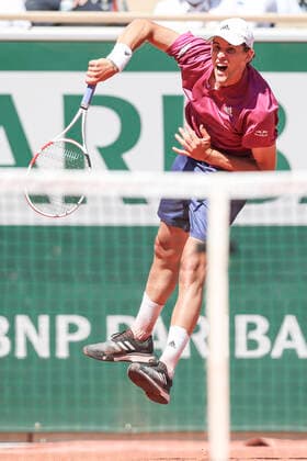 TENNIS - ATP, Tennis Herren French Open 2021 PARIS,FRANCE,30.MAY.20 - TENNIS - ATP World Tour, French Open, Roland Garros, Grand Slam. Image shows Dominic Thiem (AUT).  GEPAxpictures xPatrickxSteiner
