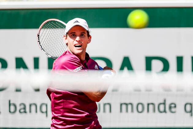 TENNIS - ATP, Tennis Herren French Open 2021 PARIS,FRANCE,30.MAY.20 - TENNIS - ATP World Tour, French Open, Roland Garros, Grand Slam. Image shows Dominic Thiem (AUT).  GEPAxpictures xPatrickxSteiner