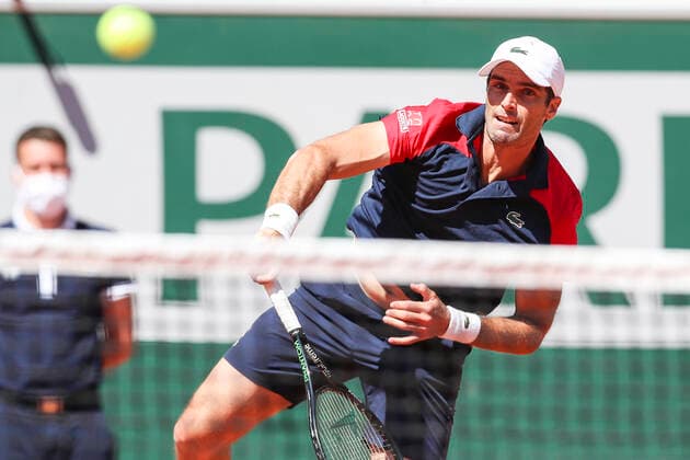 TENNIS - ATP, Tennis Herren French Open 2021 PARIS,FRANCE,30.MAY.20 - TENNIS - ATP World Tour, French Open, Roland Garros, Grand Slam. Image shows Pablo Andujar (ESP).  GEPAxpictures xPatrickxSteiner