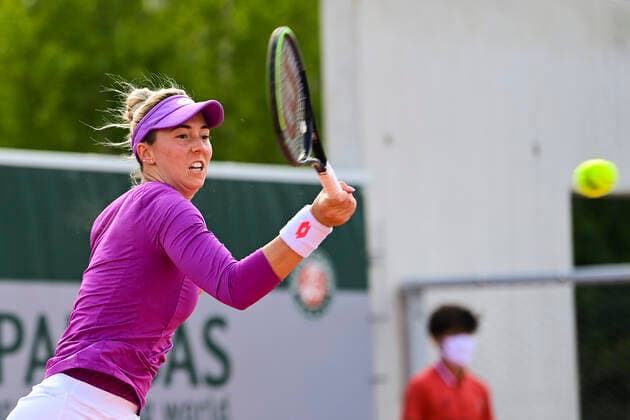 Nina Stojanovic (srb) TENNIS : Internationaux de France Roland Garros 2021 - Paris - 30 05 2021 JBAutissier Panoramic 