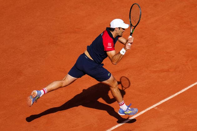 Mandatory Credit: Photo by Javier Garcia BPI Shutterstock (11977037jv) Pablo Andujar during his first round match French Open Tennis, Day One, Roland Garros, Paris, France - 30 May 2021 French Open Tennis, Day One, Roland Garros, Paris, France - 30 May 2021  Copyright: xJavierxGarcia BPI Shutterstockx 11977037jv