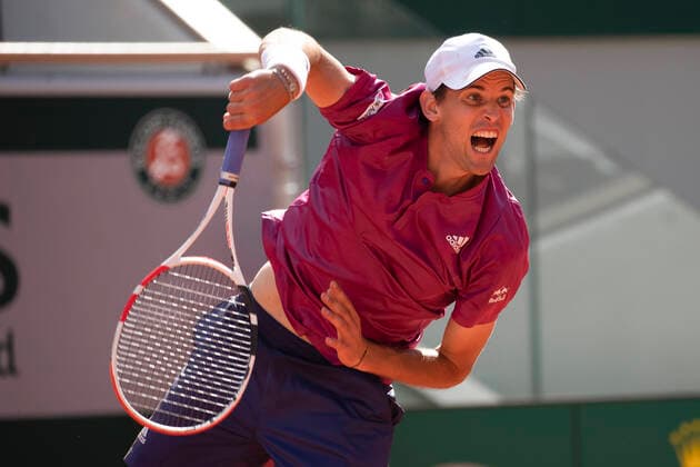 Dominic Thiem AUT Tennis French Open 2021 Grand Slam Roland Garros Paris France 30 May 2021 Copyright: xJuergenxHasenkopfx