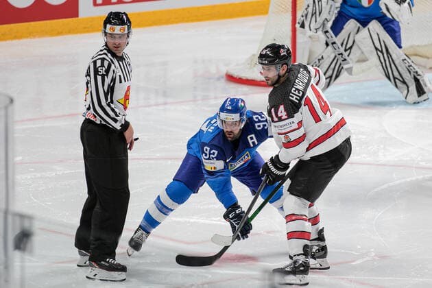 May 30, 2021, Riga, Latvia: Riga, Latvia, Arena Riga, May 30, 2021, Petan (Italy) during World Championship, WM, Weltmeisterschaft 2021 - Italy vs Canada - Ice hockey, Eishockey Ice Hockey - World Championship 2021 - Italy vs Canada, riga, Latvia - ZUMAl164 20210530_zsa_l164_049 Copyright: xAndreaxRex