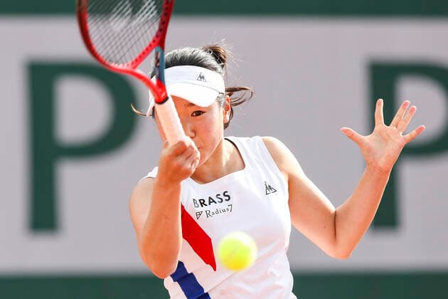 TENNIS - WTA, Tennis Damen French Open 2021 PARIS,FRANCE,30.MAY.20 - TENNIS - WTA Tour, French Open, Roland Garros, Grand Slam. Image shows Nao Hibano (JPN).  GEPAxpictures xPatrickxSteiner