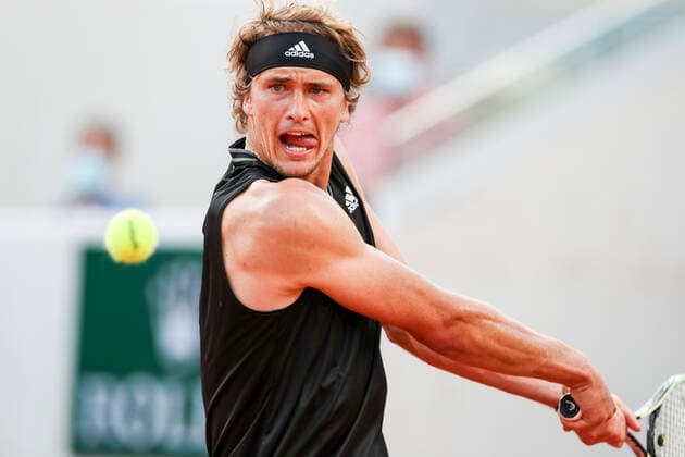 TENNIS - ATP, Tennis Herren French Open 2021 PARIS,FRANCE,30.MAY.20 - TENNIS - ATP World Tour, French Open, Roland Garros, Grand Slam. Image shows Alexander Zverev (GER).  GEPAxpictures xPatrickxSteiner