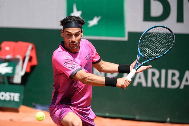 30 05 2021 Paris France, Tennis French Open Roland Garros 2021 v l , Fabio Fognini ITA Copyright: Foto:xHMBxMedia