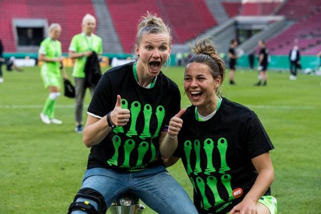 Football, Women, Lena Oberdorf and Alexandra Popp nominated for World Player of the Year - Archive