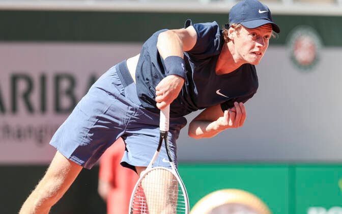 TENNIS - French Open 2021 PARIS,FRANCE,31.MAY.21 - TENNIS - ATP, Tennis Herren World Tour, French Open, Roland Garros, Grand Slam. Image shows Jannik Sinner (ITA).  GEPAxpictures xPatrickxSteiner