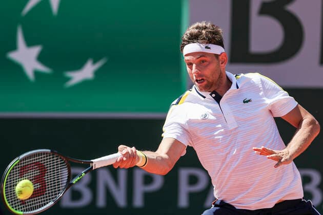 TENNIS - French Open 2021 PARIS,FRANCE,31.MAY.21 - TENNIS - ATP, Tennis Herren World Tour, French Open, Roland Garros, Grand Slam. Image shows Filip Krajinovic (SRB).  GEPAxpictures xPatrickxSteiner