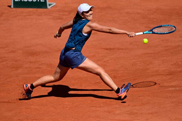 Harmony Tan (fra) TENNIS : Internationaux de France Roland Garros 2021 - Paris - 31 05 2021 JBAutissier Panoramic 
