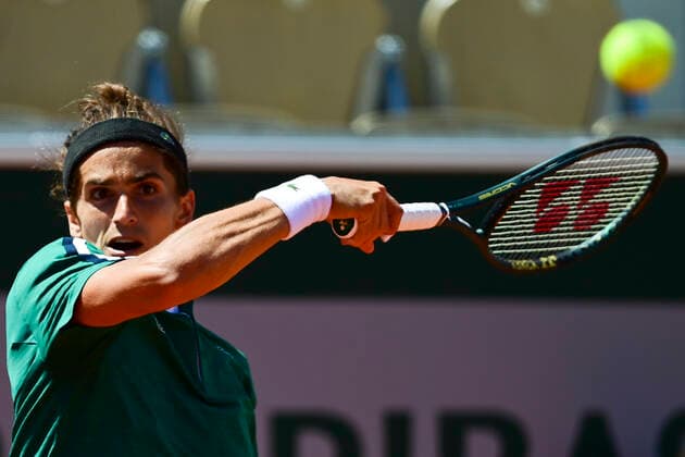 Pierre Hugues Herbert (Fra) TENNIS : Internationaux de France Roland Garros 2021 - Paris - 31 05 2021 JBAutissier Panoramic 