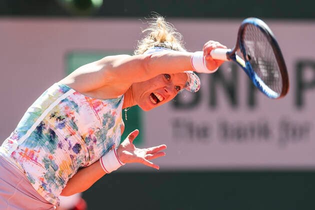TENNIS - French Open 2021 PARIS,FRANCE,31.MAY.21 - TENNIS - WTA, Tennis Damen Tour, French Open, Roland Garros, Grand Slam. Image shows Laura Siegemund (GER).  GEPAxpictures xPatrickxSteiner