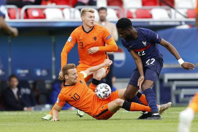 Football, U21 European Championship quarter-finals, Netherlands - France