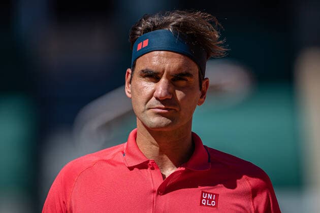 Roger FEDERER of Switzerland gestures against Denis Istomin of Uzbekistan on the first round of the French Open tennis tournament at Roland Garros in Paris, France, 31 May 2021. Roland Garros 2021 will run from 30 May to 13 June 2021.  Copyright: xAurelienxMorissardx