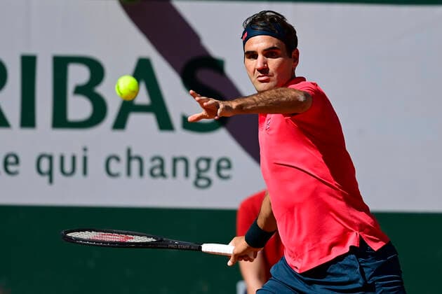 Roger Federer (Sui) TENNIS : Internationaux de France Roland Garros 2021 - Paris - 31 05 2021 JBAutissier Panoramic 