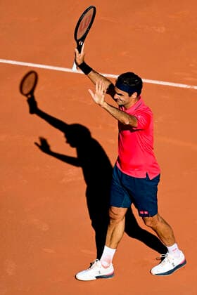 Roger Federer (Sui) TENNIS : Internationaux de France Roland Garros 2021 - Paris - 31 05 2021 JBAutissier Panoramic 