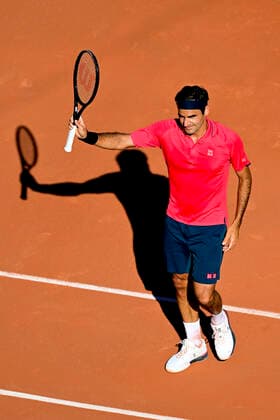 Roger Federer (Sui) TENNIS : Internationaux de France Roland Garros 2021 - Paris - 31 05 2021 JBAutissier Panoramic 
