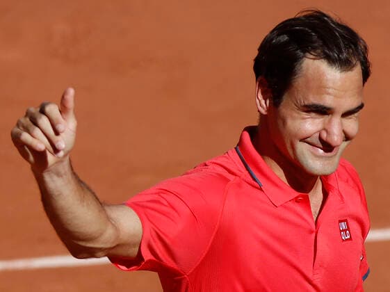 Roger Federer - Roland Garros Roger Federer of Switzerland during his 6-2 6-4 6-3 victory over Dennis Istomin of Uzbekistan in the first round of the men™s singles at Roland Garros on May 31, 2021 in Paris, France. Paris France taamallah-notitle210531_nptVQ  Copyright: xMehdixTaamallahx