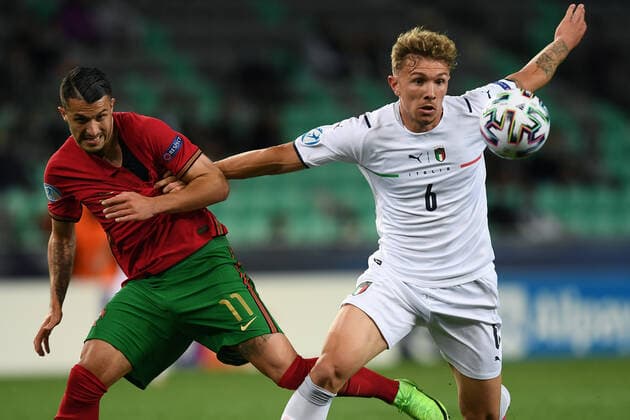 Football, U21 European Championship quarter-finals, Portugal - Italy