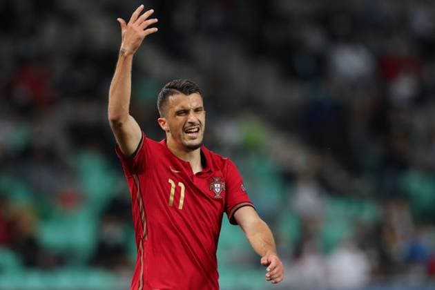 Fußball, U21 EM Viertelfinale, Portugal - Italien Ljubljana, Slovenia, 31st May 2021. Dany Mota of Portugal reacts during the UEFA U21, U 21 Championships 2021 match at Stadion Stoczicw, Ljubljana. Picture credit should read: Jonathan Moscrop Sportimage EDITORIAL USE ONLY. No use with unauthorised audio, video, data, fixture lists, club league logos or live services. Online in-match use limited to 120 images, no video emulation. No use in betting, games or single club league player publications. SPI-1070-0017