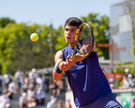 Carlos Alcaraz ESP Tennis French Open 2021 Grand Slam Roland Garros Paris France 31 May 2021 Copyright: xJuergenxHasenkopfx