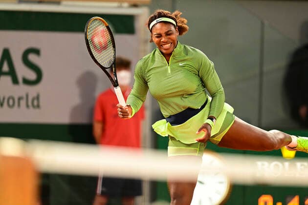 Serena Williams (usa) TENNIS : Internationaux de France Roland Garros 2021 - Paris - 31 05 2021 JBAutissier Panoramic 