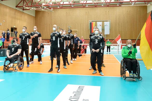 Impressions Germany Canada Tokyo Qualification Sitting Volleyball Duisburg 2021 Germany Canada Tokyo Qualification Sitting Volleyball Duisburg 2021 From 01 to 05 June 2021 six international national sitting volleyball teams will fight for the qualification for the Paralympics 2021 in Tokyo Only the winner of the tournament will be entitled to start Duisburg Sportschule Duisburg Wedau Nordrhein Westfalen Germany