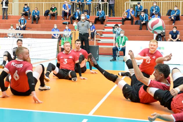 Impressions Germany Canada Tokyo Qualification Sitting Volleyball Duisburg 2021 Germany Canada Tokyo Qualification Sitting Volleyball Duisburg 2021 From 01 to 05 June 2021 six international national sitting volleyball teams will fight for the qualification for the Paralympics 2021 in Tokyo Only the winner of the tournament will be entitled to start Duisburg Sportschule Duisburg Wedau Nordrhein Westfalen Germany