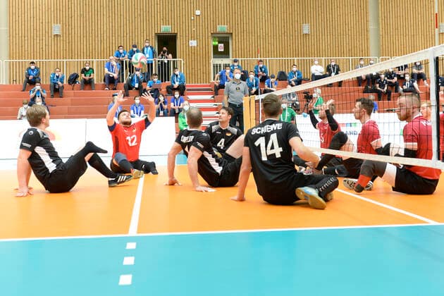 Impressions Germany Canada Tokyo Qualification Sitting Volleyball Duisburg 2021 Germany Canada Tokyo Qualification Sitting Volleyball Duisburg 2021 From 01 to 05 June 2021 six international national sitting volleyball teams will fight for the qualification for the Paralympics 2021 in Tokyo Only the winner of the tournament will be entitled to start Duisburg Sportschule Duisburg Wedau Nordrhein Westfalen Germany