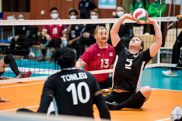 WORLD ParaVolley Mens Final Qualifier Tokyo 2020 Paralympic Games Germany Canada 01 06 2021 Stefan Haehnlein Germany, 5 WORLD ParaVolley Mens Final Qualifier Tokyo 2020 Paralympic Games Germany Canada Duisburg Sportschule Wedau Copyright: xBEAUTIFULxSPORTS Wunderlx