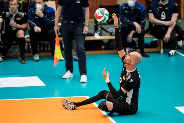 WORLD ParaVolley Mens Final Qualifier Tokyo 2020 Paralympic Games Germany Canada 01 06 2021 Martin Vogel Germany, 8 WORLD ParaVolley Mens Final Qualifier Tokyo 2020 Paralympic Games Germany Canada Duisburg Sportschule Wedau Copyright: xBEAUTIFULxSPORTS Wunderlx