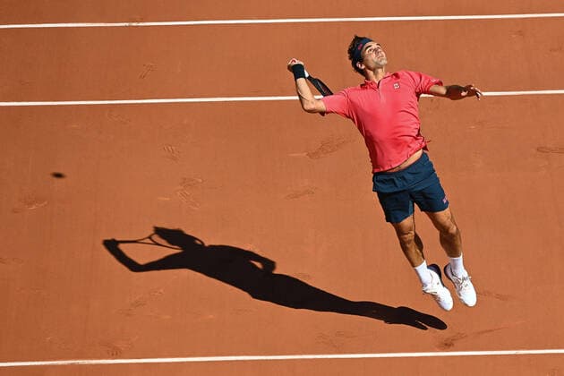 Roland Garros 2021 - Roger Federer - Suisse Tennis : Roland Garros 2021 - France - chryslenecaillaud Panoramic 