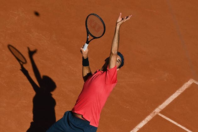 Roland Garros 2021 - Roger Federer - Suisse Tennis : Roland Garros 2021 - France - chryslenecaillaud Panoramic 