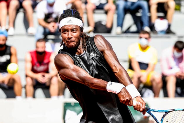 TENNIS - French Open 2021 PARIS,FRANCE,01.June.21 - TENNIS - ATP, Tennis Herren World Tour, French Open, Roland Garros, Grand Slam. Image shows Mikael Ymer (SWE).  GEPAxpictures xPatrickxSteiner
